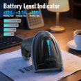 thumbnail image 2 of 1D 2D QR Barcode Scanner Wireless and Wired with Battery Level Indicator Digital Printed Bar Code Reader Cordless Handheld Barcode Scanner Compact Plug and Play Model D5100, 2 of 4