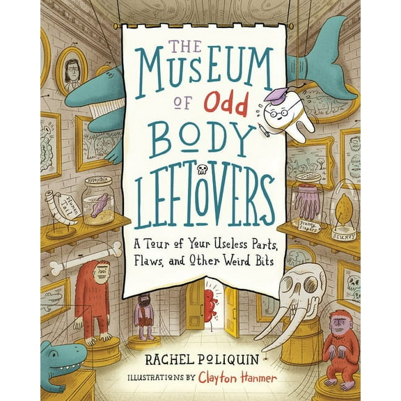 The Museum of Odd Body Leftovers: A Tour of Your Useless Parts, Flaws, and Other Weird Bits, (Hardcover)