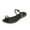 Black, variant on Women's Heeled Sandals Women Summer Sandals Ladies Pineapple Sandals Clip Toe Flip Flops Boho Casual Slippers Beach Shoes