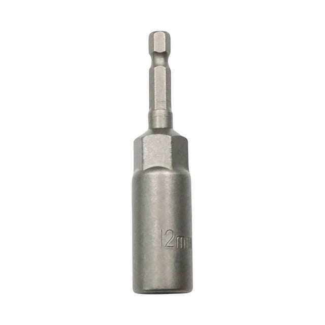 Pompotops Electric Drill Sleeve Wind Batch Sleeve Head Deepened Inner Hexagonal Electric Screwdriver Batch Head Nut Wrench Clearance