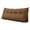 Coffee, variant on Wedge Triangular Headboard Pillow for Bed and Sofa, Soft Corduroy Bed Rest Cushion with Cotton Filling, Back Support Reading Pillow