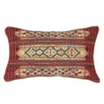 thumbnail image 2 of Liora Manne Marina Tribal Stripe Indoor Outdoor Decorative Pillow Red, 2 of 2