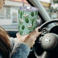 thumbnail image 6 of Colorful Paw Tumbler 20oz Dog Paws Stainless Steel Insulated Tumblers with Lid and Straw Animal Travel Coffee Mug Tea Wine Cups Water Bottle Gifts for Women Dog Lovers, 6 of 6