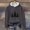 Gris, variante sur Kcavykas Hauts pour Femmes Tendance, Haut Décontracté Imprimé à Col Rond à Manches Longues pour Femmes, Chandails à Capuchon Amples