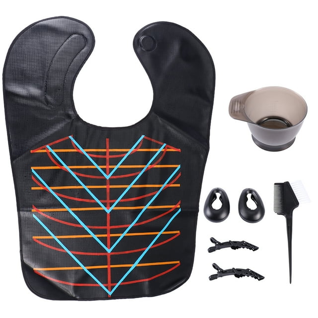 1 Set Professional Hair Coloring Tool Kit Practical DIY Dyeing Tool Set Portable Hair Tinting Tool for Home Barbershop Daily Use