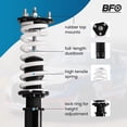 thumbnail image 6 of BFO Coilovers Suspension For IS250 IS350 2006-2013 RWD Adj. Height Struts Spring Kit, 6 of 6