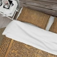 thumbnail image 4 of Designart 'Old Carved Wooden Door' Vintage Duvet Cover Set, 4 of 4