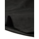 thumbnail image 5 of Abrigo de gamuza sintética Allegra K para mujer Gabardina con cinturón y botones invierno Negro XS, 5 of 5