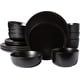 thumbnail image 3 of Juego de Vajilla Negro Mate para 4 personas 16pz Studio 3B, 3 of 5