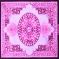 thumbnail image 1 of Ahgly Company Indoor Square Persian Pink Traditional Area Rugs, 4' Square, 1 of 4