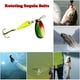 thumbnail image 2 of Cebos de pesca de lentejuelas giratorias de metal Señuelo giratorio Señuelo de pesca falso (B) Likrtyny Para estrenar, 2 of 9
