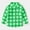 Multicolor, variant on BRGZLK Toddler Kids Long Sleeve Button-Down Shirt Boys Girls Cute Checkered Print Lapel Casual School Uniform Top with Pocket Army Green 7-8 Years