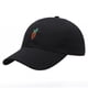 thumbnail image 1 of Gorra de béisbol de algodón con bordado de zanahoria para adultos, 1 of 3