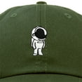 thumbnail image 2 of DALIX Astronaut Hat Galaxy Spaceman Baseball Caps for Men Women in Olive, 2 of 5