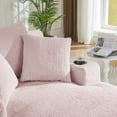 thumbnail image 5 of Miniyam 66 x 49 in Oversized Chaise Lounge with 2 Pillows, No Assembly Required, Compression Sofa for Living Room, Pink, 5 of 8