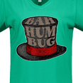 thumbnail image 4 of Inktastic Scrooge's Top Hat Bah Humbug Women's V-Neck T-Shirt, 4 of 5