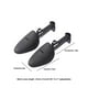 thumbnail image 2 of 3 pares de soportes para botas, moldeador de botas ajustable, resistente a las arrugas (hombres negros), 2 of 3