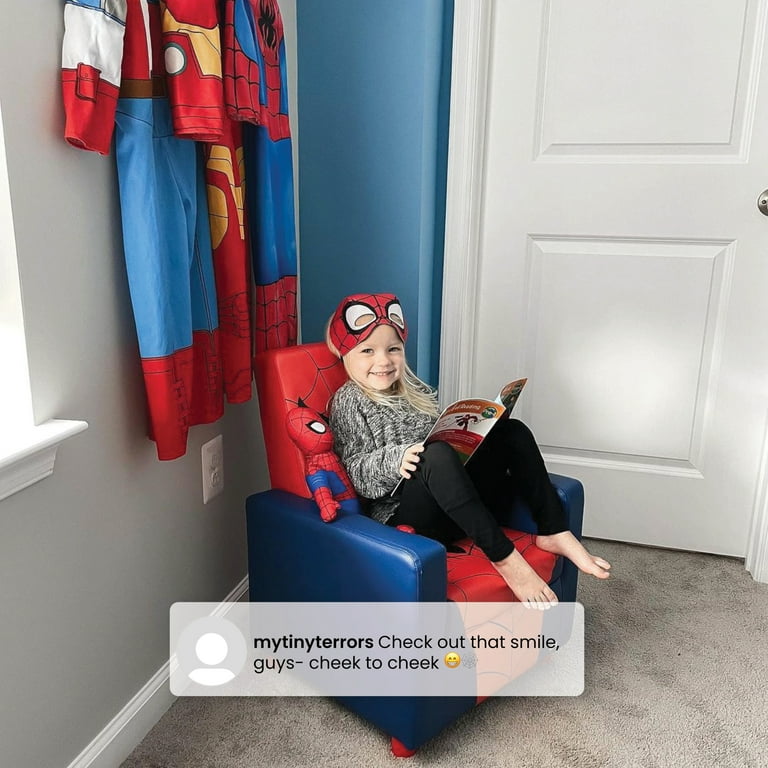 Spider-Man High Back Upholstered Chair by Delta Children - Walmart.com