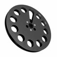 thumbnail image 1 of Carrete de Cinta Vacío, Carrete de Recogida Vacío de 7 Pulgadas para Cinta de 1/4 de Pulgada, Carrete de Recogida Abierto de Alta Resistencia de Aleación de Aluminio Universal, 1 of 7