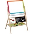 thumbnail image 4 of GoDecor Planches à Double Face Chevalet en Bois d'Éducation Artistique pour Enfants, 4 of 8