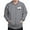 Graphite Gray, variant on CafePress - Nap Time Westie Zip Hoodie - Zip Hoodie, Classic Hooded Sweatshirt with Metal Zipper