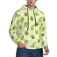 thumbnail image 2 of Daiia Avocado With Leaf And Flower for Men's Fashion Hoodies & Sweatshirts with Kangaroo Pocket Hooded Sweatshirt Breathable & Moisture Wicking-XX-Large, 2 of 7