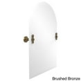 thumbnail image 5 of Frameless Arched Top Tilt Mirror with Beveled Edge - RD-94-SN, 5 of 5