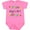 Raspberry, variant on Inktastic Gigis Girl Bright Flowers Girls Baby Bodysuit