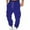 Blue, variant on CFLVAEK Big and Tall Mens Sweatpants with Pockets Thermal Fall Winter Workout Pants Casual Drawstring Elastic Waist Sweatpant Elastic Bottom Joggers Khaki S