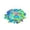 Multicolour1, variant on 2026 Colorful Glow In The Dark Garden Stones Night Luminous Pebbles Glow In The Dark Stepping Rocks Outdoor Landscaping Glowing Stones Tank Aquarium Decora Rubber Flagstone Stepping Stones Small