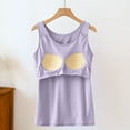 thumbnail image 3 of Posijego Womens Cotton Tank Tops with Bra Pads Sleeveless Shirts Basic Summer Tank Tee for Women, 3 of 6
