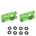 thumbnail image 1 of RC Car Rear Axle Seat, Shockproof Aluminum Rear Axle Seat Bend Prevention High Strength Stable Running  For 1/10 RC Car ANGGREK Verde, 1 of 8