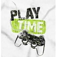 thumbnail image 2 of Play Time Video Game Gaming Nerd Men's Big & Tall Graphic Hoodie Brisco Brands 2X, 2 of 5
