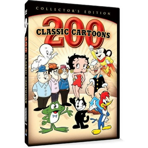 200 Classic Cartoons [4 Discs] [DVD]