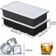 thumbnail image 3 of 2-pack Ice Cube Trays, 8-cavity Silicone Ice Cube Molds with Lids, easy release., 3 of 5