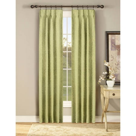 Gabrielle Pinch Pleated Energy Efficient Curtain Panel Pair Walmart