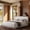 Beige, variant on Queen Size Soft Cloud Bed Frame with Wingback Headboard, Platform Bed with Padded Headboard, No Box Spring Needed, Easy Assembly, Elegant Linen Fabric