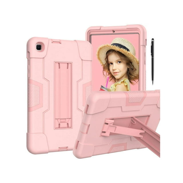 Case for Samsung Galaxy Tab A 8.4 Inch 2020 Model SM-T307/SM-T307U with Kickstand, Heavy Duty Shockproof Protective Cover with Stylus Pen