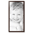 thumbnail image 2 of ArtToFrames 18" x 37" Walnut Picture Frame, 18x37 inch Brown Wood Poster Frame (WOM-4106), 2 of 8