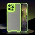 thumbnail image 4 of Compatible with iPhone 15 Pro Max Case Clear Luminous Case Glow in The Dark Noctilucent Luminous Space Nebula Slim Fit Cover Protective Anti Scratch Cases Thin Translucent Protective Case Green, 4 of 12