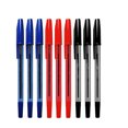 thumbnail image 2 of 5/10 piezas de bolígrafos de punta de bola de 0,7 mm, bolígrafos de punta de bola de plástico azul y negro, regalo para estudiantes, material escolar y de oficina, escritura suave y duradera, 2 of 5