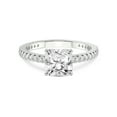 thumbnail image 3 of 2 Carat IGI Certified Radiant Shape Lab Grown Diamond Engagement Ring | 14K White Gold | Zoey Eternity Lab Diamond Ring | FG-VS1-VS2 Quality Friendly Diamonds, 3 of 5