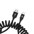 thumbnail image 3 of TELLUR Extendable USB to Micro USB Cable, 2A, 1.8m, compatible devices: Micro USB devices, Black, 3 of 3