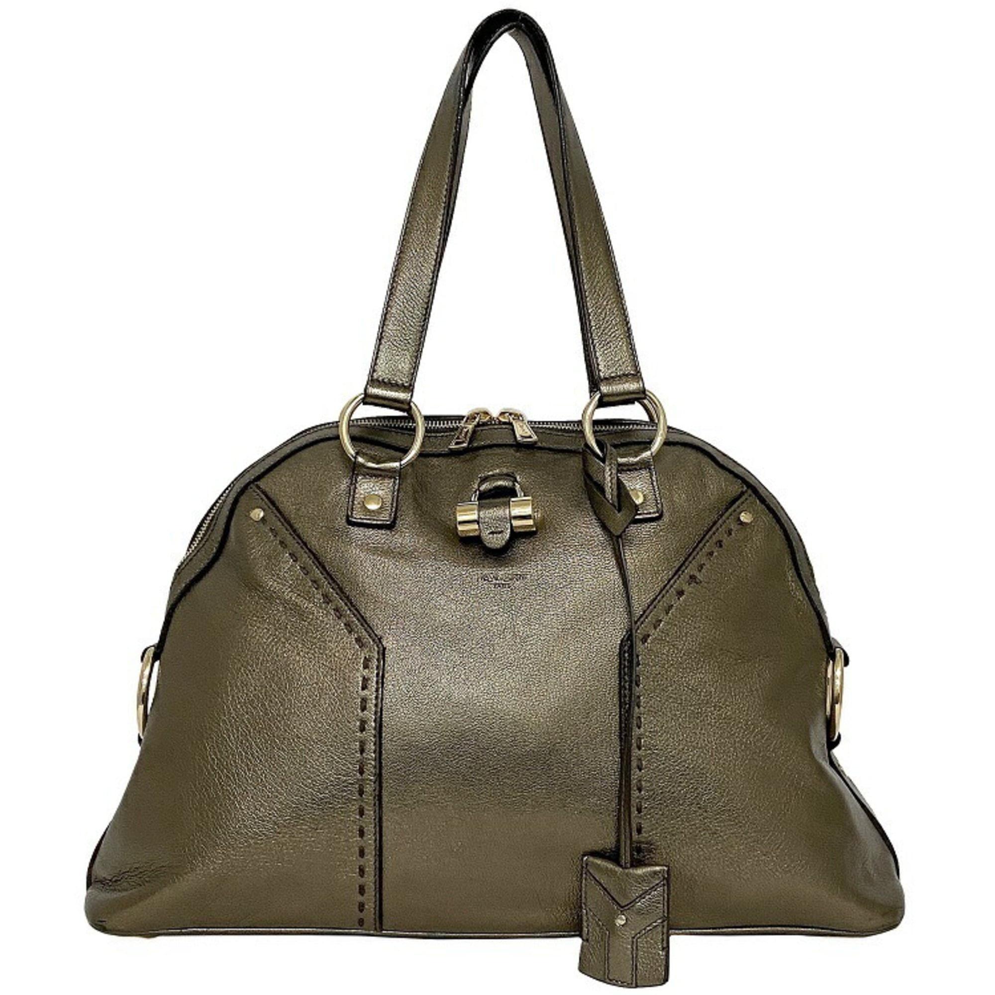 Authenticated Used Yves Saint Laurent Champagne Gold Muse 156464