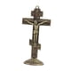 thumbnail image 5 of Adorno de crucifijo de metal, Adorno montado en la pared cristiana, Crucifijo antiguo Estatuilla Crucifijo Cruces de pared para la decoración del Estilo Gloria Crucifijo de pie, 5 of 9