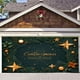 thumbnail image 1 of Adornos navideños, regalos navideños, pancartas navideñas extra grandes para puerta de garaje, decoración navideña para fiestas al aire libre, tela festiva para colgar en el porche y el patio, pancart, 1 of 6