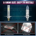 thumbnail image 4 of For Kia Optima 2011 2012 2013 6000K LED Headlights High Beam Bulbs 6000k 2X, 4 of 12