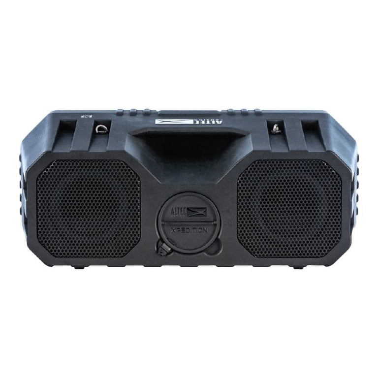 Altec Lansing Portable Bluetooth Speaker with Waterproof, Black