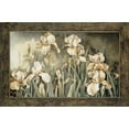 thumbnail image 3 of Thompson, Linda 18x13 Black Modern Framed Museum Art Print Titled - Field of Irises, 3 of 5