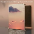 thumbnail image 6 of Hesroicy Double-Sided Photo Frame - Universal Glass, Geometric Modern Design, Horizontal and Vertical Display Options - Metal Picture Frame for Home Decor, 6 of 7